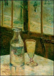 Nature morte avec Absinthe - Vincent Van Gogh (1887)